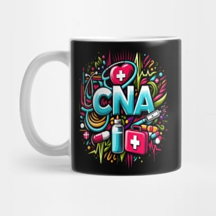 Tie Dye PCA Cute Nurse Day CNA RN Nurse Week Nursing Mug